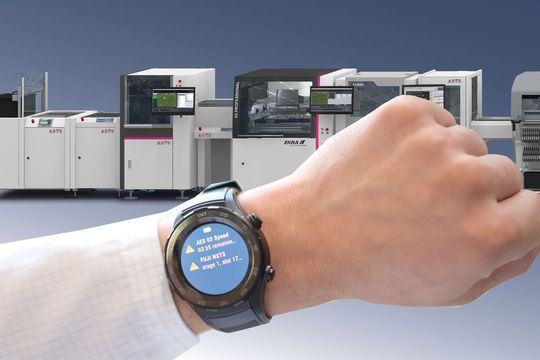 Auf Smartwatches werden Statusmeldungen übertragen. Auf Smartwatches werden Statusmeldungen übertragen.