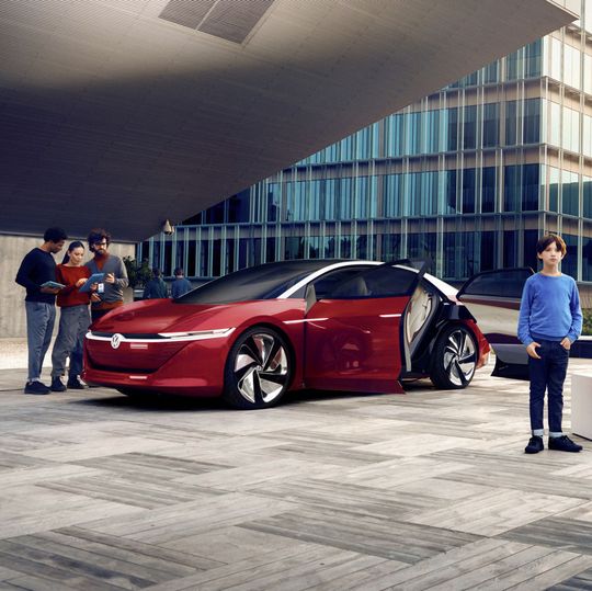 VW wird seine neue Marke IQ Drive noch in diesem Jahr bewerben. VW wird seine neue Marke IQ Drive noch in diesem Jahr bewerben.