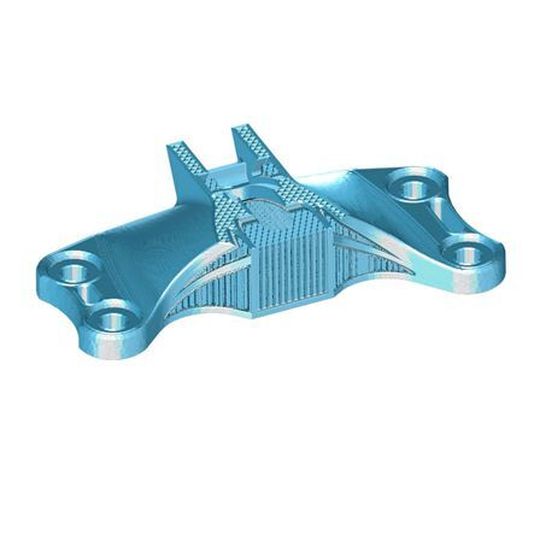 FDM works like a hot glue gun, where the object is printed onto a moveable and heated build plate. FDM works like a hot glue gun, where the object is printed onto a moveable and heated build plate.