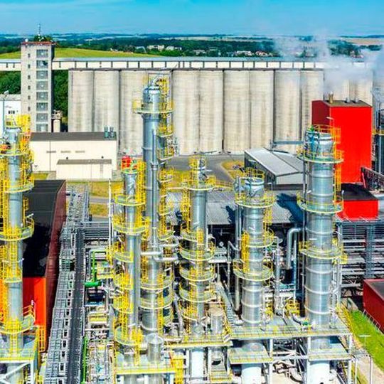 The acrylic acid production plant is scheduled for completion in 2021. The acrylic acid production plant is scheduled for completion in 2021.