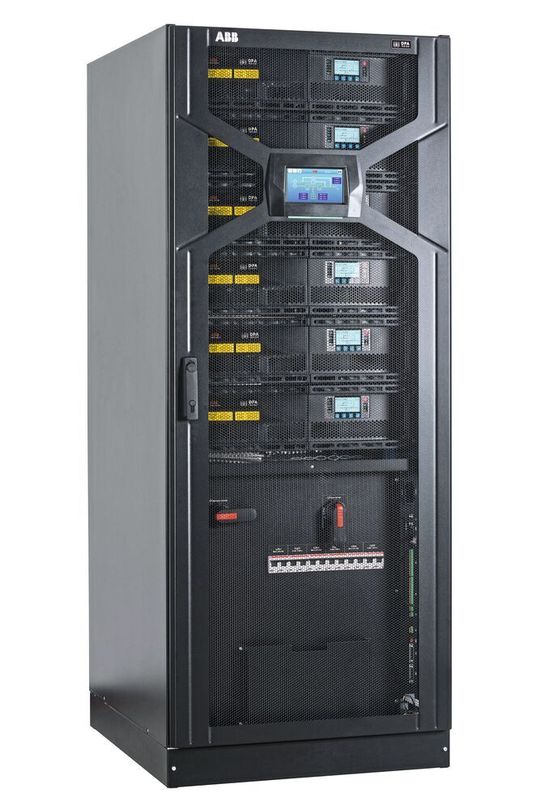 Mit einem Modulwirkungsgrad von 97,6 Prozent wird die DPA 250 S4 als die derzeit energieeffizienteste unterbrechungsfreie Stromversorgung auf dem Markt vorgestellt. ABB ist richtungsweisend in der modularen USV-Technologie und die Einführung der DPA 250 S4 soll neue Maßstäbe in Bezug auf Zuverlässigkeit und Energieeffizienz setzen. Mit einem Modulwirkungsgrad von 97,6 Prozent wird die DPA 250 S4 als die derzeit energieeffizienteste unterbrechungsfreie Stromversorgung auf dem Markt vorgestellt. ABB ist richtungsweisend in der modularen USV-Technologie und die Einführung der DPA 250 S4 soll neue Maßstäbe in Bezug auf Zuverlässigkeit und Energieeffizienz setzen.