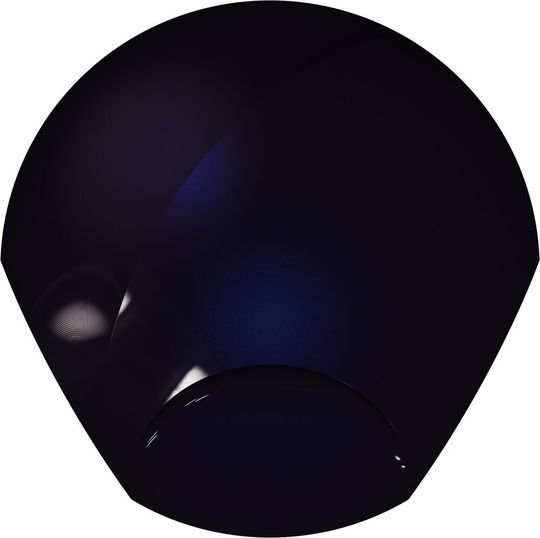 Farbe für autonom fahrende Autos: „Centripetal Blue“ ist tiefblau, fast schwarz – und soll die Lichtstrahlen der Lidar-Sensoren gut zurückwerfen.