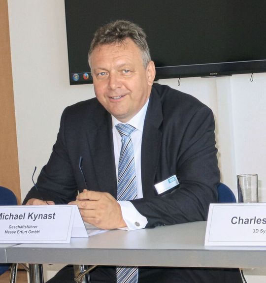 Michael Kynast, Geschäftsführer der Messe Erfurt: „Wer in Sachen 3D-Druck aktiv ist oder es werden will, der kommt an Erfurt nicht vorbei.“ Michael Kynast, Geschäftsführer der Messe Erfurt: „Wer in Sachen 3D-Druck aktiv ist oder es werden will, der kommt an Erfurt nicht vorbei.“