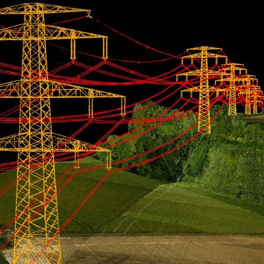 Eine wesentlich vereinfachte Inspektion von Stromleitungen ermöglicht das System Sieaero. Eine wesentlich vereinfachte Inspektion von Stromleitungen ermöglicht das System Sieaero.