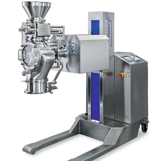 Die Fredrive Hammerwitt soll optimale Zerkleinerungsergebnisse in der Feinmahlung und Pulverisierung von harten, kristallinen und fasrigen Produkten bis auf Feinheiten von 30 µm erzielen. Die Fredrive Hammerwitt soll optimale Zerkleinerungsergebnisse in der Feinmahlung und Pulverisierung von harten, kristallinen und fasrigen Produkten bis auf Feinheiten von 30 µm erzielen.