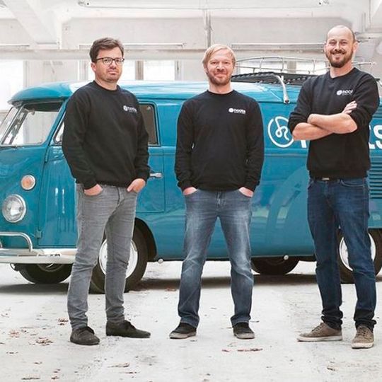 Frank Hermsdorf (v. li.), Matthias Lange und Henry Kutz von Hoots haben ein Diagnosesystem für Oldtimer entwickelt. Frank Hermsdorf (v. li.), Matthias Lange und Henry Kutz von Hoots haben ein Diagnosesystem für Oldtimer entwickelt.