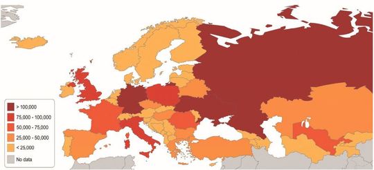 Ernährungsbedingte Todesfälle durch Herz-Kreislauf-Erkrankungen in der WHO-Europaregion 2016