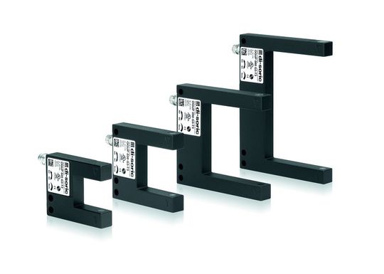 Die IO-Link-Gabellichtschranken von Di-Soric der Serie OGUP sind mit Gabelweiten von 20, 30, 50 und 80 mm erhältlich.