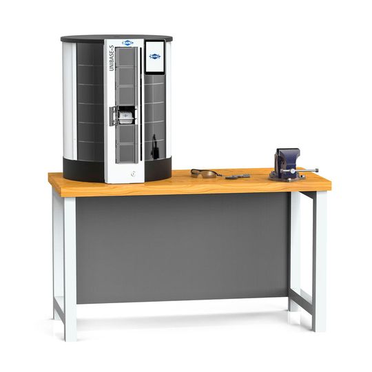 Mapal presents the cost-effective Unibase-S single automatic dispenser for decentralised, space-saving storage and management of frequently used consumables. Mapal presents the cost-effective Unibase-S single automatic dispenser for decentralised, space-saving storage and management of frequently used consumables.