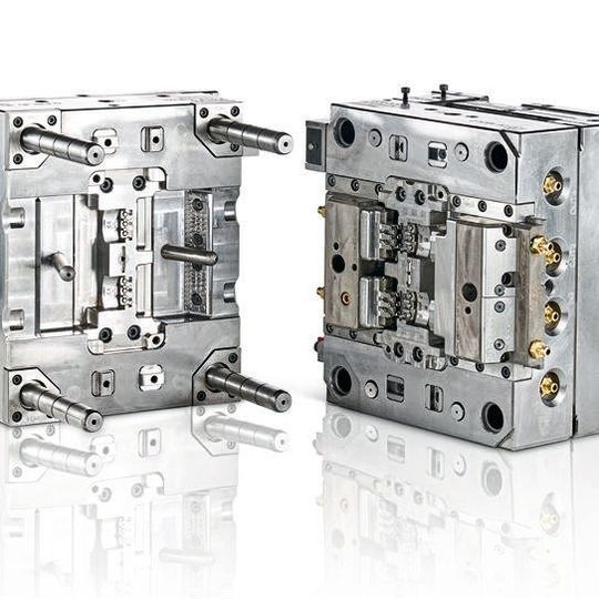 A Sabriscan injection mould. The operating model of the company is based on global delivery, local customer service, a quality that has been improved with lean methods, delivery reliability, engineering expertise and a sizeable manufacturing capacity. A Sabriscan injection mould. The operating model of the company is based on global delivery, local customer service, a quality that has been improved with lean methods, delivery reliability, engineering expertise and a sizeable manufacturing capacity.