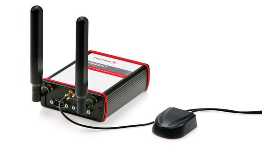 Vector hat das Netzwerk-Interface VN4610 vorgestellt. Es handelt sich dabei, um eine spezielle Lösung für IEEE-802.11p- und CAN-(FD)-basierte Anwendungen. Vector hat das Netzwerk-Interface VN4610 vorgestellt. Es handelt sich dabei, um eine spezielle Lösung für IEEE-802.11p- und CAN-(FD)-basierte Anwendungen.