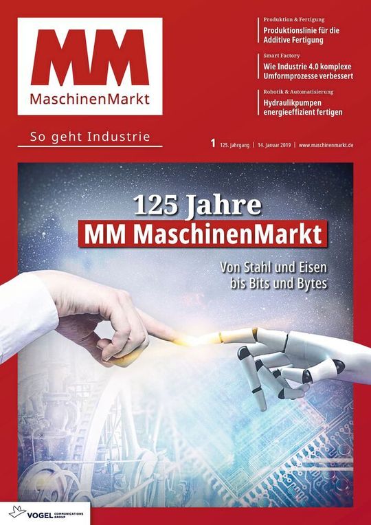 Von Stahl und Eisen bis Bits und Bytes. „MM Maschinenmarkt“ feiert 125 Jahre und lädt dazu ein die Faszination Technik mit einer Sonderreihe gemeinsam zu erleben. Von Stahl und Eisen bis Bits und Bytes. „MM Maschinenmarkt“ feiert 125 Jahre und lädt dazu ein die Faszination Technik mit einer Sonderreihe gemeinsam zu erleben.