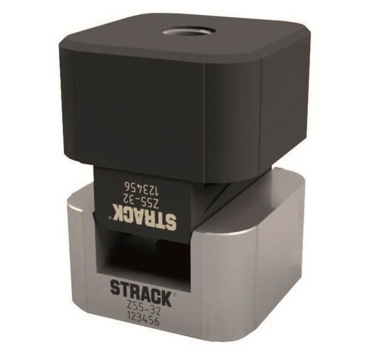 Like the other flat centring units from the program of Strack Norma also the centring unit Z55 is DLC-coated (DLC = diamond-like carbon). This coating on the upper part increases the lifetime and improves the scratch- and wear resistance of the surface. In addition, it reduces the corrosion tendency which at the same time ensures a homogeneous layer thickness. By using DLC-coated components, maintenance costs can be reduced by up to 80%. Like the other flat centring units from the program of Strack Norma also the centring unit Z55 is DLC-coated (DLC = diamond-like carbon). This coating on the upper part increases the lifetime and improves the scratch- and wear resistance of the surface. In addition, it reduces the corrosion tendency which at the same time ensures a homogeneous layer thickness. By using DLC-coated components, maintenance costs can be reduced by up to 80%.