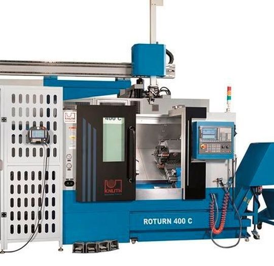 Im Laufe der Intec 2019 präsentiert Knuth einige Highlights aus dem aktuellen Maschinenportfolio für die Metallzerspanung. Mit dabei ist auch eine Roturn 400 C, bei der es sich um eine CNC-Drehmaschine mit 8-fach-Werkzeugwechsler und Option zur Roboteranbindung, wie Knuth erklärt. Halle 5 am Stand C09. Im Laufe der Intec 2019 präsentiert Knuth einige Highlights aus dem aktuellen Maschinenportfolio für die Metallzerspanung. Mit dabei ist auch eine Roturn 400 C, bei der es sich um eine CNC-Drehmaschine mit 8-fach-Werkzeugwechsler und Option zur Roboteranbindung, wie Knuth erklärt. Halle 5 am Stand C09.