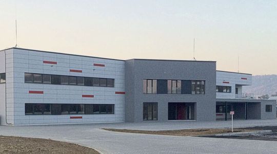 Das neue Produktionsgebäude von Osypka in Odry, Tschechien. Das neue Produktionsgebäude von Osypka in Odry, Tschechien.