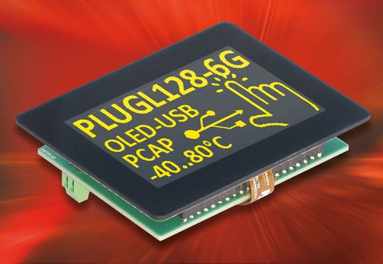 Mit dem EA PLUGL128 stellt Electronic Assembly ein berührungssensitives OLED-Display vor, das direkt über USB angesprochen wird. Mit dem EA PLUGL128 stellt Electronic Assembly ein berührungssensitives OLED-Display vor, das direkt über USB angesprochen wird.