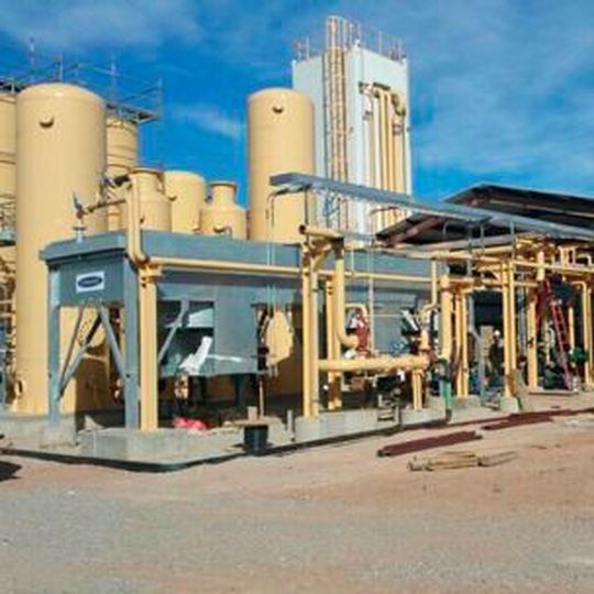 Neue Helium-Separationsanlage für das Feld „Dineh-Bi-Keyah“ (DBK) in Arizona, USA. Neue Helium-Separationsanlage für das Feld „Dineh-Bi-Keyah“ (DBK) in Arizona, USA.