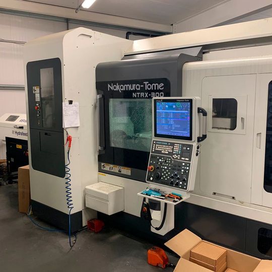 ETG, which is the UK’s exclusive supplier of Nakamura technology, worked with Rotec to source a machine that matched its exact requirements, with the NTRX 300’s milling head and two rotating spindles proving extremely attractive. ETG, which is the UK’s exclusive supplier of Nakamura technology, worked with Rotec to source a machine that matched its exact requirements, with the NTRX 300’s milling head and two rotating spindles proving extremely attractive.