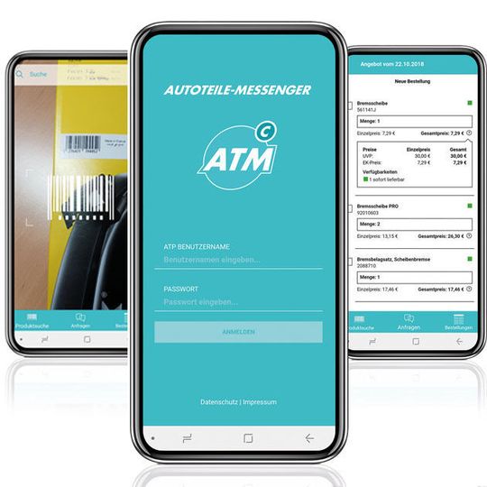 Die ATM-App ist ab sofort für Android- und iOS-Geräte verfügbar. Die ATM-App ist ab sofort für Android- und iOS-Geräte verfügbar.