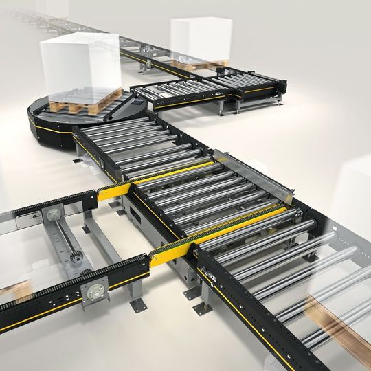 Die neue Modular Pallet Conveyor Platform (MPP) von Interroll nutzt unter anderem hunderttausendfach bei Anwendern bewährte Technik. Die neue Modular Pallet Conveyor Platform (MPP) von Interroll nutzt unter anderem hunderttausendfach bei Anwendern bewährte Technik.