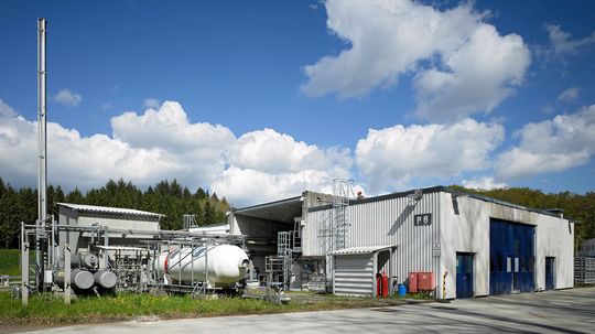 Der Prüfstand P8, auf dem Berta getestet wurde. Die Testkampagne wird noch vier Wochen andauern und die Ergebnisse werden auch in weitere Entwicklungsvorhaben der ESA einfließen.