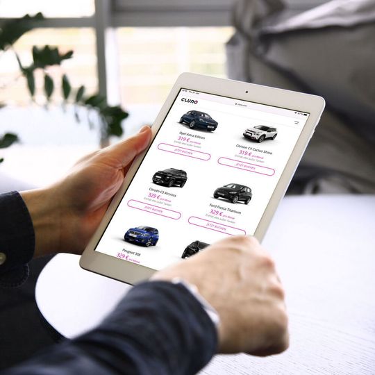 All-inclusive-Mobilität? Für Ersatzfahrzeuge müssen Cluno-Kunden weiterhin selbst aufkommen, wenn ihr Fahrzeug bei der Wartung ist. All-inclusive-Mobilität? Für Ersatzfahrzeuge müssen Cluno-Kunden weiterhin selbst aufkommen, wenn ihr Fahrzeug bei der Wartung ist.