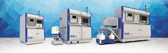 Gamme des machines SLM vendues désormais par Urma AG. Gamme des machines SLM vendues désormais par Urma AG.