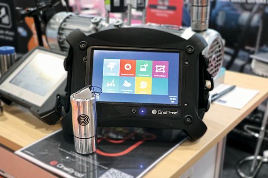 Der Oneprod besteht aus einem 7-Zoll-Bildschirm und einem Sensor.