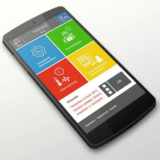 Die Toolbox von SH-Tools dokumentiert Maschinenbetriebsdaten 24/7.