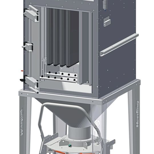 Gesamtansicht: Filteranlage Herding Flex mit Safe Turn Lock Gesamtansicht: Filteranlage Herding Flex mit Safe Turn Lock