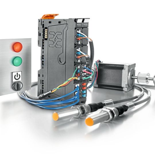 Mit dem multifunktionalen Schrittmotor-Steuermodul U-remote lassen sich Schrittmotoranwendungen einfach und effizient automatisieren. Mit dem multifunktionalen Schrittmotor-Steuermodul U-remote lassen sich Schrittmotoranwendungen einfach und effizient automatisieren.
