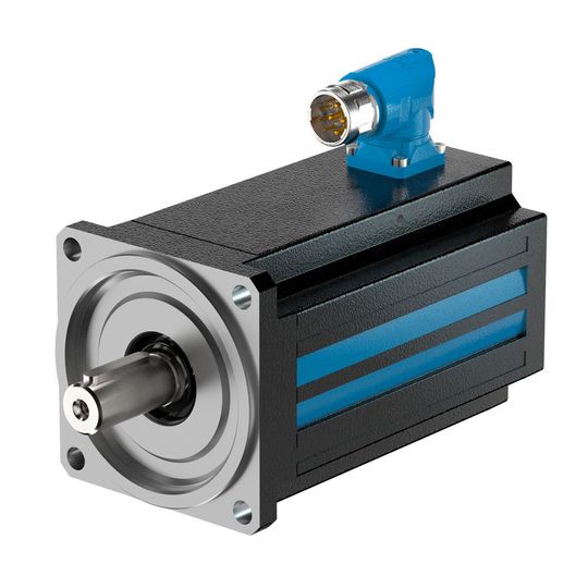 Der sensorlose Leanmotor sei bei gleicher Leistung leichter und kleiner als ein Asynchron- sowie robuster als ein Servoantrieb. Der sensorlose Leanmotor sei bei gleicher Leistung leichter und kleiner als ein Asynchron- sowie robuster als ein Servoantrieb.