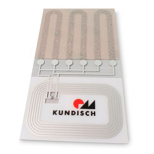 Ließen sich RFID-Produkte bisher nur in großer Stückzahl herstellen, sind sie jetzt auch in kleinen Stückzahlen und direkt ins Endprodukt integrierbar. Ließen sich RFID-Produkte bisher nur in großer Stückzahl herstellen, sind sie jetzt auch in kleinen Stückzahlen und direkt ins Endprodukt integrierbar.