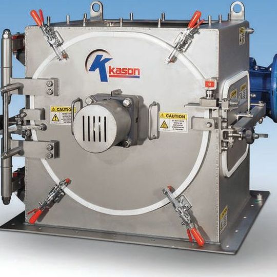 Kason Lump Breaker, model LB 550, reduces agglomerates into particles as small as 2 mm in diameter with minimal heat generation or fines. Kason Lump Breaker, model LB 550, reduces agglomerates into particles as small as 2 mm in diameter with minimal heat generation or fines.