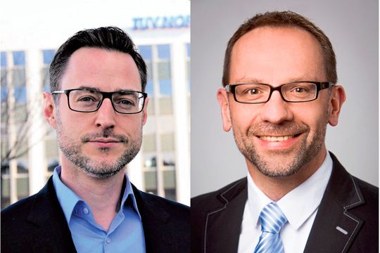 Roman Meier-Andrae (li.) und Jens Staron im Interview. Roman Meier-Andrae (li.) und Jens Staron im Interview.