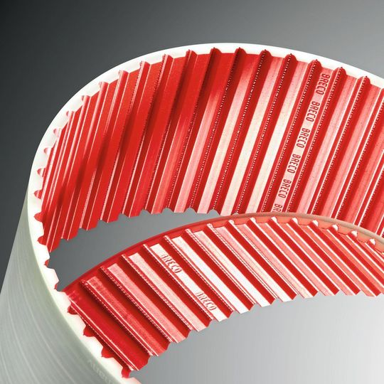 Der PU-Hochleistungszahnriemen Brecoflex move AT15 mit 15 mm Teilung und gesteigerter Riemensteifigkeit. Der PU-Hochleistungszahnriemen Brecoflex move AT15 mit 15 mm Teilung und gesteigerter Riemensteifigkeit.