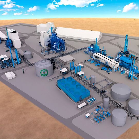 The new fertilizer complex will be built in Ain El Sokhna, around 100 km southeast of Cairo. The new fertilizer complex will be built in Ain El Sokhna, around 100 km southeast of Cairo.