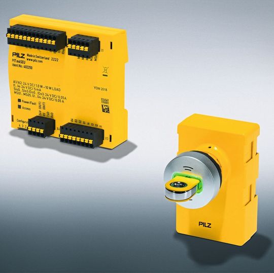 Das modulare Betriebsartenwahl- und Zugangsberechtigungssystem PITmode fusion vereint Safety und Security. Das modulare Betriebsartenwahl- und Zugangsberechtigungssystem PITmode fusion vereint Safety und Security.