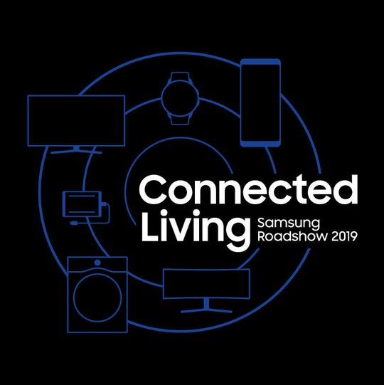 Auf seiner seiner Roadshow präsentiert Samsung sein Produkt-Line-up für das Jahr 2019. Auf seiner seiner Roadshow präsentiert Samsung sein Produkt-Line-up für das Jahr 2019.