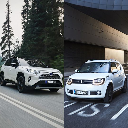 Während Toyota von Suzukis Kleinwagen-Knowhow profitieren will, erhofft sich Suzuki von der Kooperation einen Elektrifizierungsschub. Während Toyota von Suzukis Kleinwagen-Knowhow profitieren will, erhofft sich Suzuki von der Kooperation einen Elektrifizierungsschub.