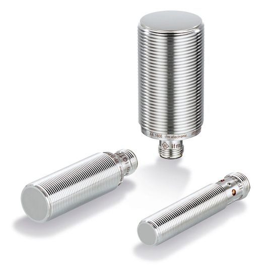 Ganzmetallsensoren mit IO-Link erfassen sicher Endlagen auch unter härtesten Bedingungen. Ganzmetallsensoren mit IO-Link erfassen sicher Endlagen auch unter härtesten Bedingungen.