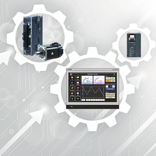 Für Werterhalt und Kostenersparnis durch vorausschauende Wartung hat Mitsubishi Electric die GOT Drive Funktion für Maschinendiagnostik entwickelt. Für Werterhalt und Kostenersparnis durch vorausschauende Wartung hat Mitsubishi Electric die GOT Drive Funktion für Maschinendiagnostik entwickelt.