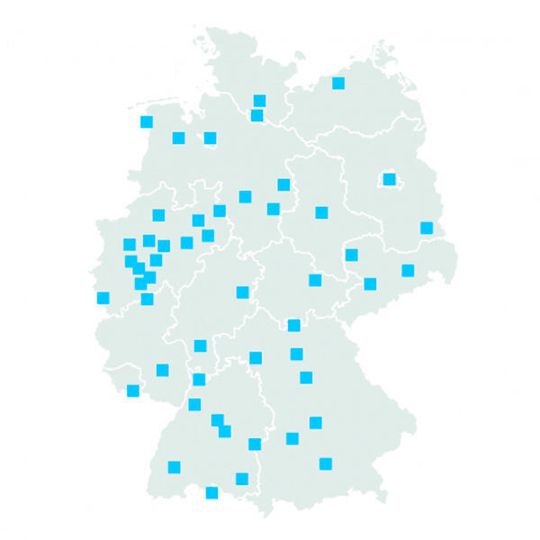50 deutsche Städte sind auf dem besten Weg zur Smart City. 50 deutsche Städte sind auf dem besten Weg zur Smart City.