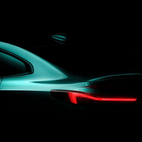 Bislang gewährt BMW nur diesen Blick auf das neue 2er Gran Coupé.