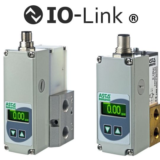 Die Proportional-Druckregelventile der Baureihen Sentronic Plus und Sentronic LP von Asco Numatics sind nun mit integrierter IO-Link-Kommunikation verfügbar. Die Proportional-Druckregelventile der Baureihen Sentronic Plus und Sentronic LP von Asco Numatics sind nun mit integrierter IO-Link-Kommunikation verfügbar.