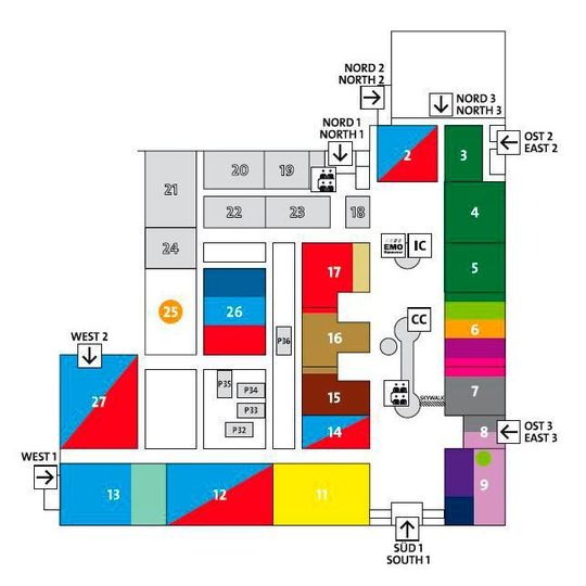 Erste Details zur Aufplanung der EMO Hannover 2019 konnte der Messeveranstalter VDW (Verein Deutscher Werkzeugmaschinenfabriken) bereits fixieren. Erste Details zur Aufplanung der EMO Hannover 2019 konnte der Messeveranstalter VDW (Verein Deutscher Werkzeugmaschinenfabriken) bereits fixieren.