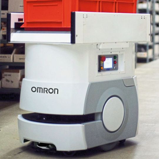 Mobile Roboter oder autonome intelligente Fahrzeuge können sich frei bewegen und sind für neue Aufgaben schnell umprogrammiert. Mobile Roboter oder autonome intelligente Fahrzeuge können sich frei bewegen und sind für neue Aufgaben schnell umprogrammiert.
