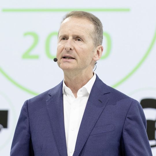 Herbert Diess will Volkswagen CO2-frei machen.