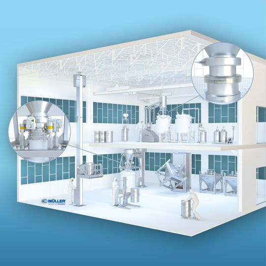Komponenten und Module stammen bei Müller Processing aus einer Hand. Komponenten und Module stammen bei Müller Processing aus einer Hand.