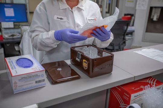 Versand: UPS ist bestrebt, seinen Service für den Healthcare-Sektor auszubauen. Versand: UPS ist bestrebt, seinen Service für den Healthcare-Sektor auszubauen.